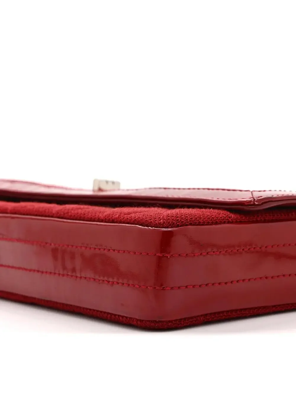 Chanel Patent Jersey Quilted 2.55 #328885C19B